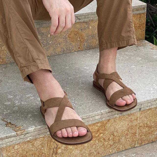 Men's Casual Leather Sandals