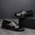 Men's Sandals Trend Driving Outdoor Non-Slip Soft Sole Roman Beach Shoes
