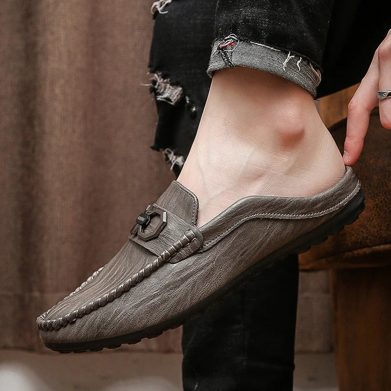 G Home Men's Low Top Casual Half Slippers 1025061307